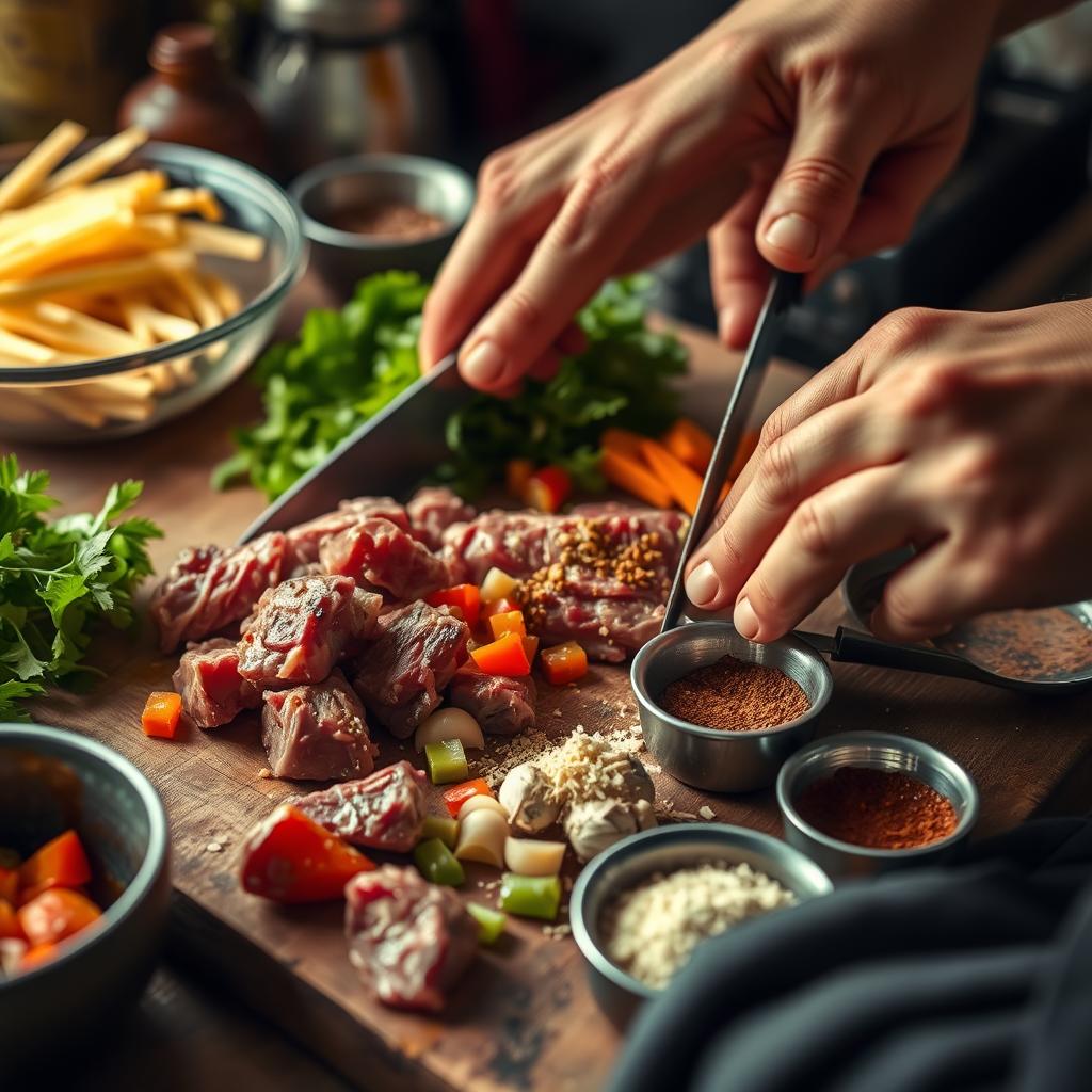 các cách sơ chế nguyên liệu để nấu bò kho